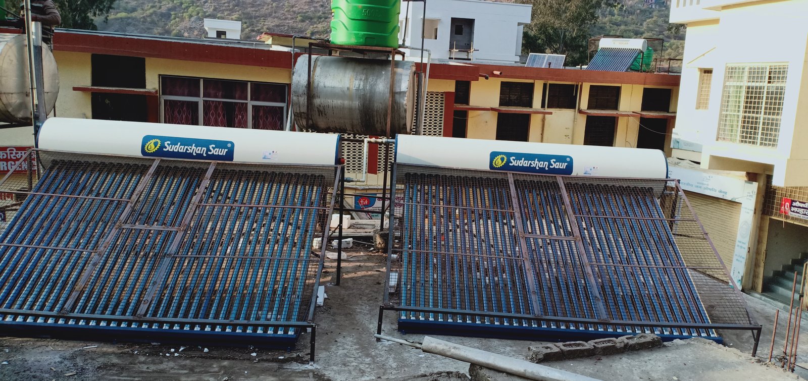 Large solar installation